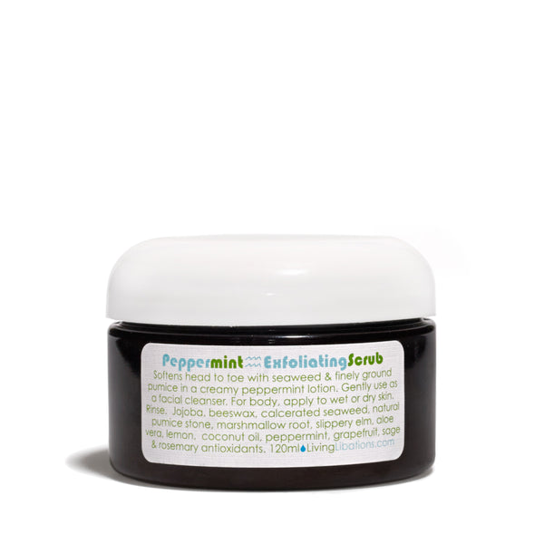 Living Libations - Peppermint Exfoliating Body Scrub - CAP Beauty