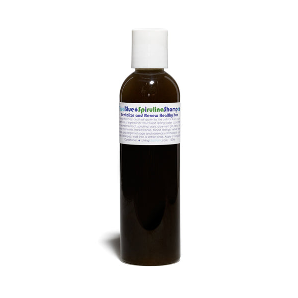 Living Libations - True Blue Spirulina Shampoo - CAP Beauty