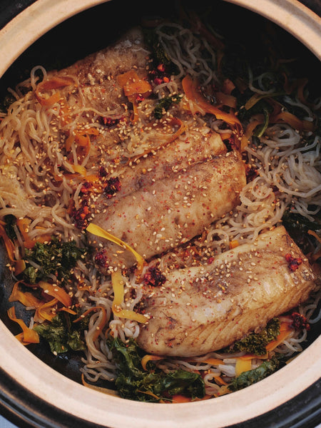 KLP COOKS: HOJICHA MARINADE