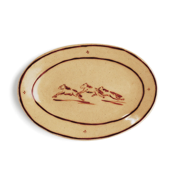 Running Horses Plate